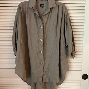 Women's Gray Blouse